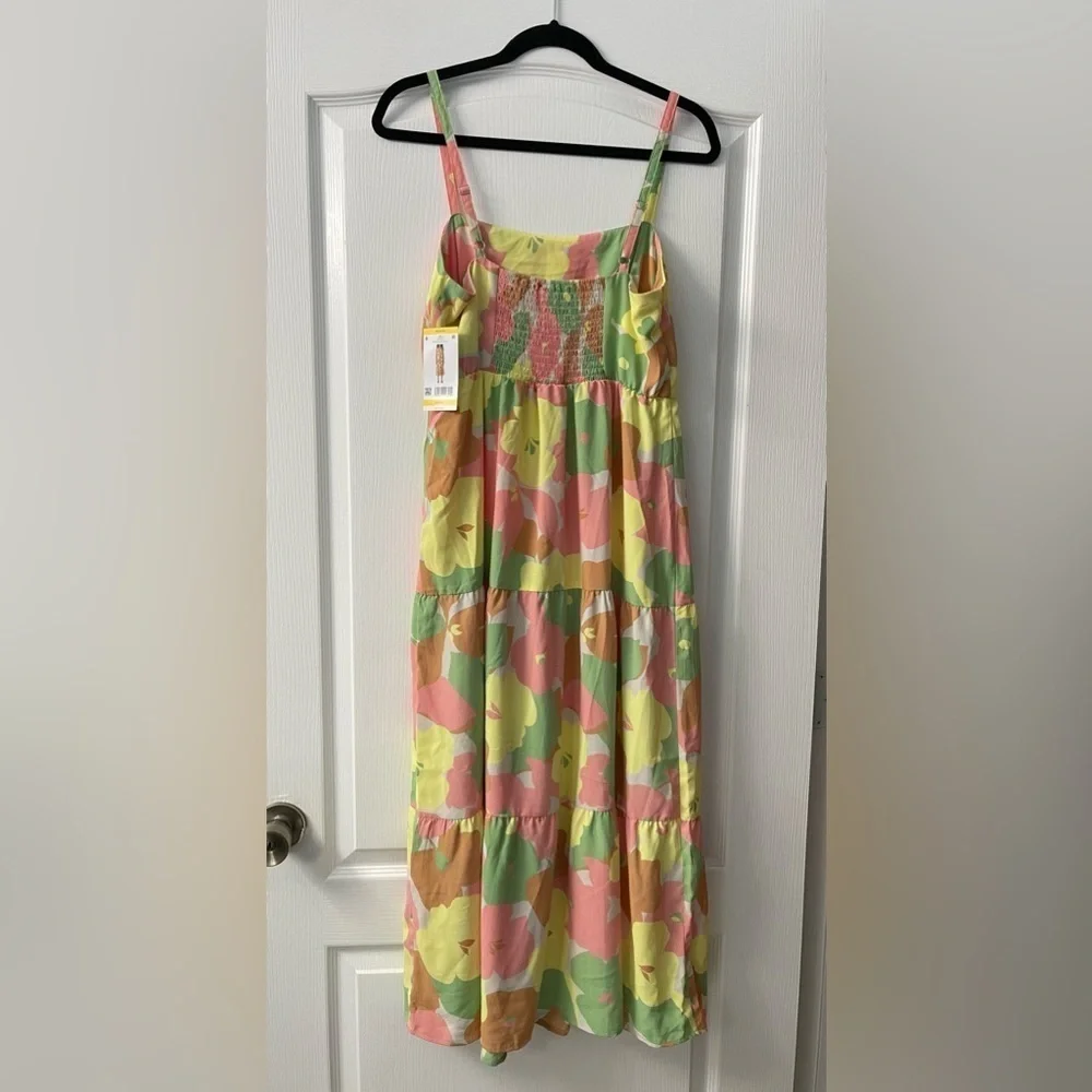 Social Standard By Sanctuary Smocked Back In Fiesta Floral Summer Dress